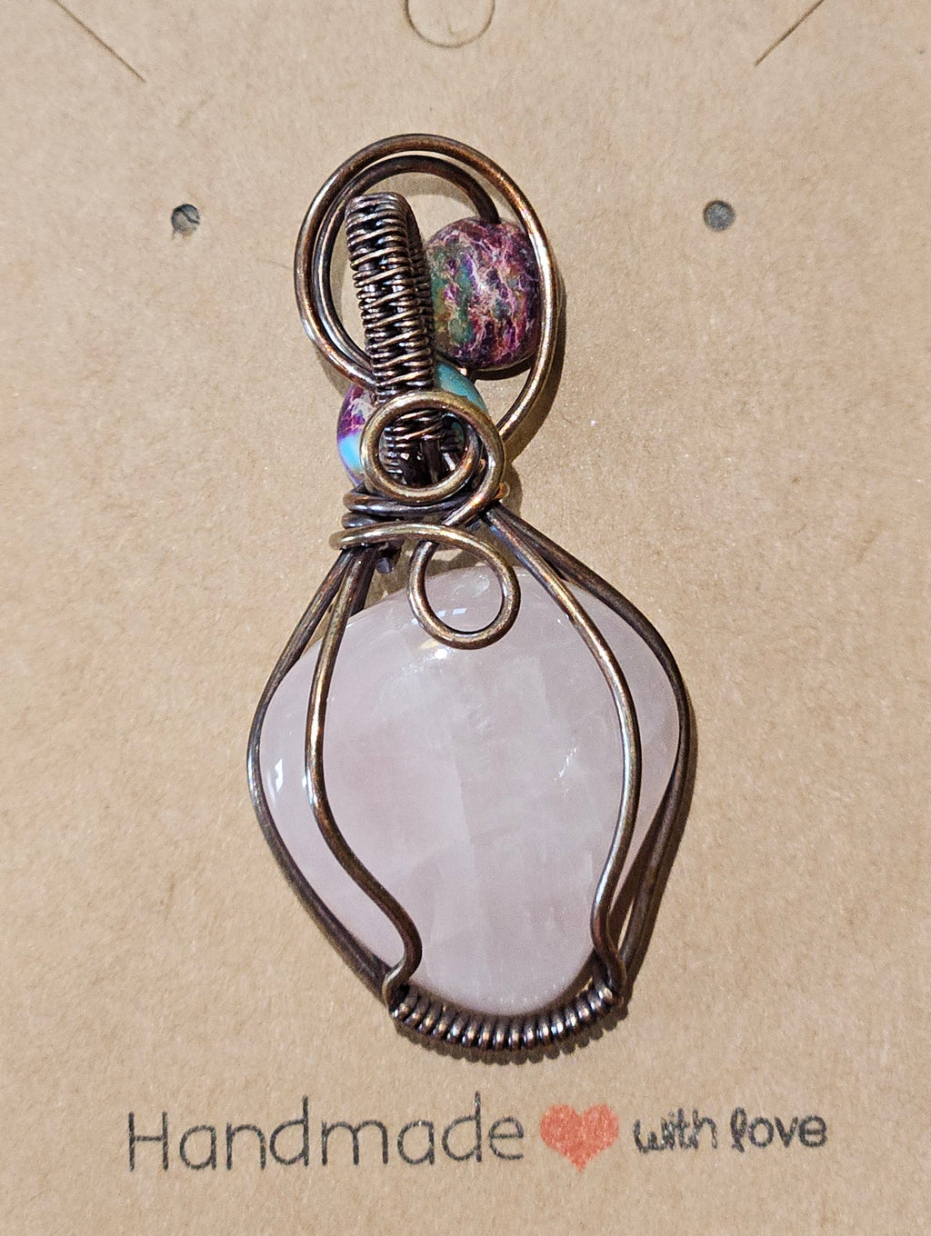 Rose Quartz Pendant