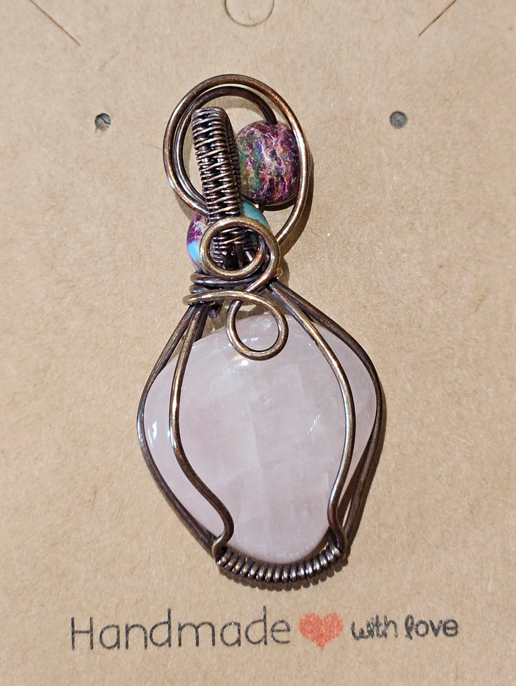 Rose Quartz Pendant