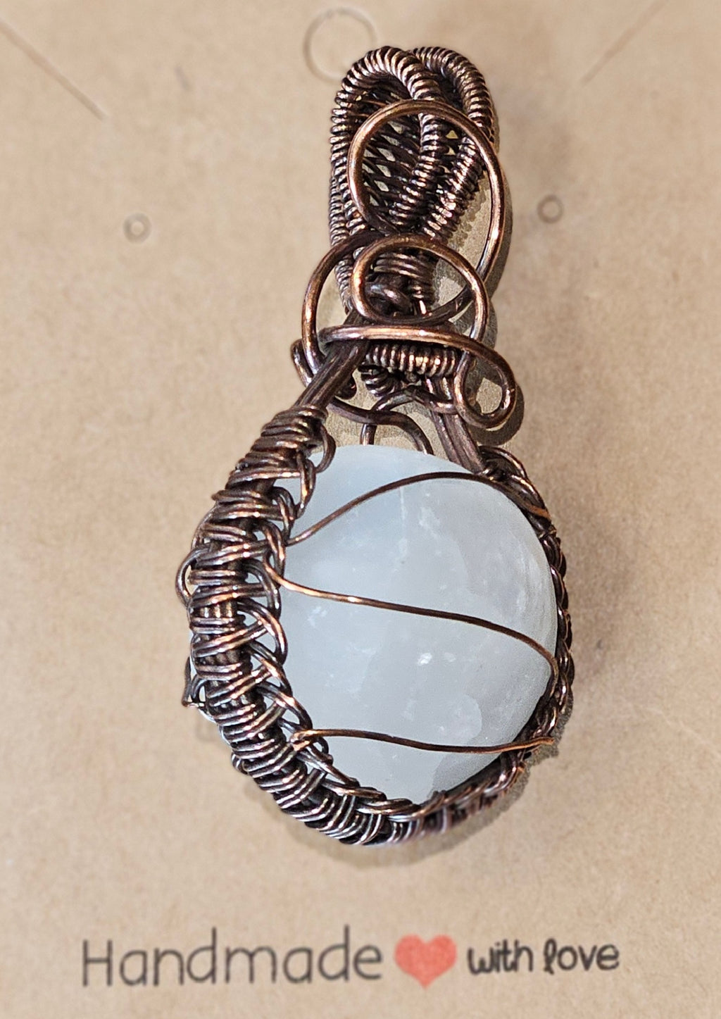 Selenite Sphere Pendant