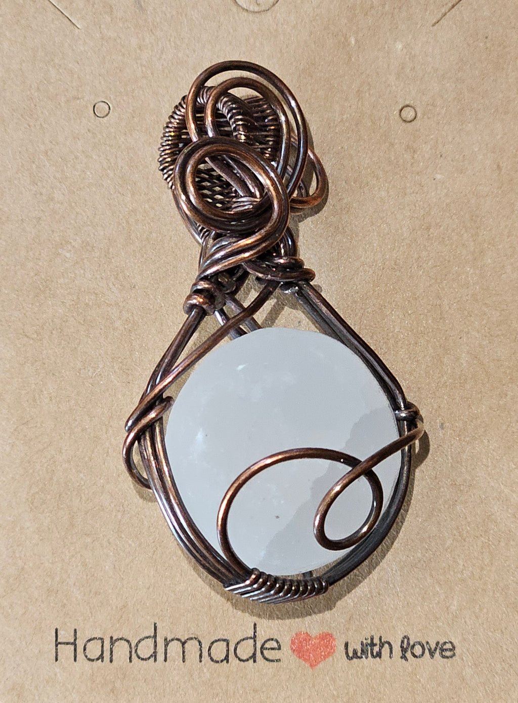 Selenite Sphere Pendant